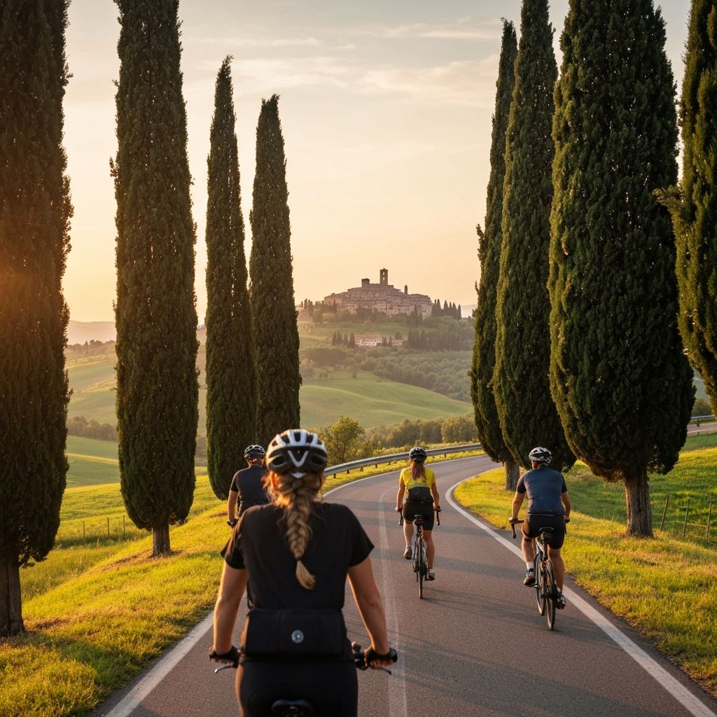 Cyklotour Toskánskem